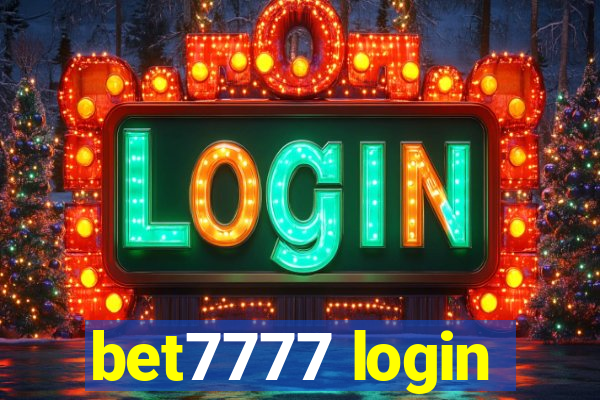 bet7777 login